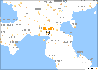 map of Busay