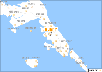 map of Busay