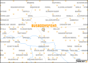 map of Busboomsfehn