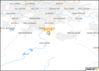 map of Busby