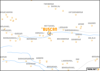 map of Buscān