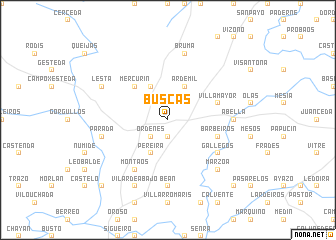 map of Buscás