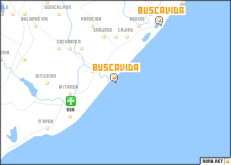 map of Busca-Vida