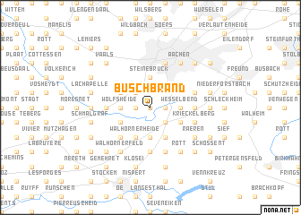 map of Busch Brand