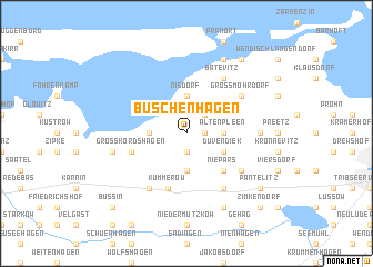 map of Buschenhagen