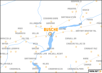 map of Busche