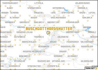 map of Buschgotthardshütten