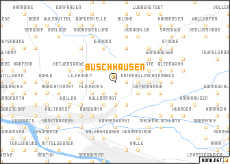 map of Buschhausen