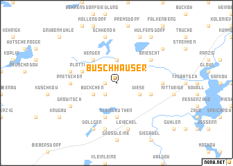 map of Buschhäuser