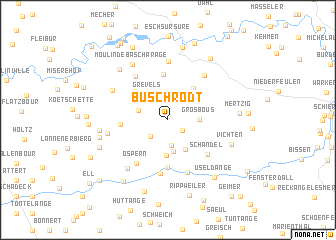 map of Buschrodt