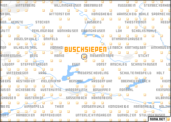 map of Buschsiepen