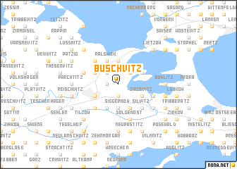 map of Buschvitz