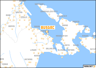 map of Busdac