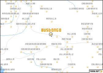 map of Busdongo