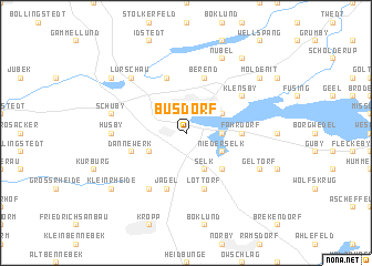 map of Busdorf