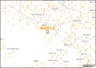 map of Buselji