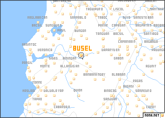 map of Busel