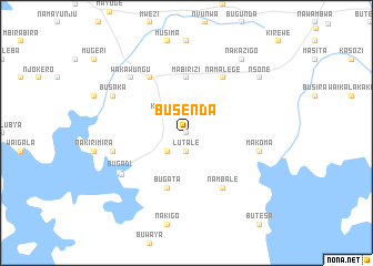 map of Busenda