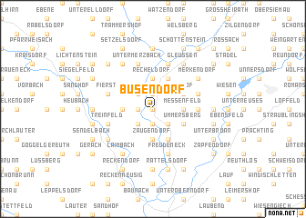 map of Busendorf