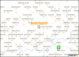 map of Busendorf