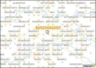 map of Busenhausen