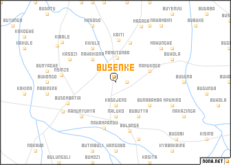 map of Busenke