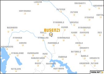 map of Busenzi