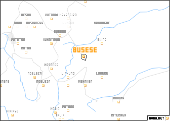 map of Busese