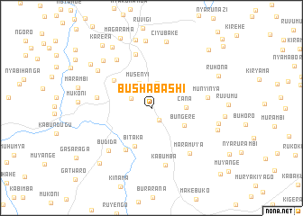 map of Bushabashi