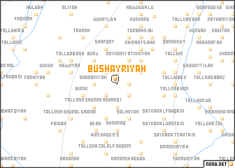 map of Bushayrīyah
