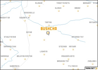 map of Bushcha