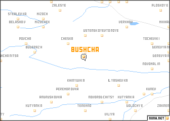 map of Bushcha