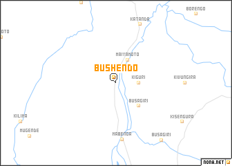 map of Bushendo