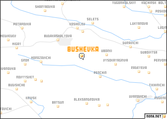 map of Bushevka