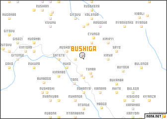 map of Bushiga