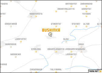 map of Bushinka