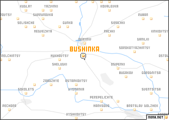 map of Bushinka