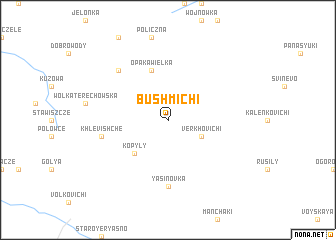 map of Bushmichi