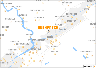 map of Bush Patch