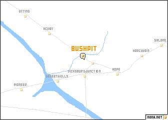 map of Bush Pit