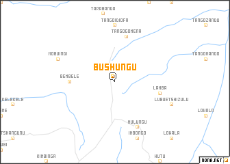 map of Bushungu