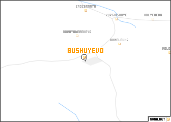 map of Bushuyevo