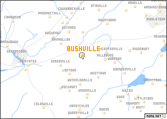 map of Bushville