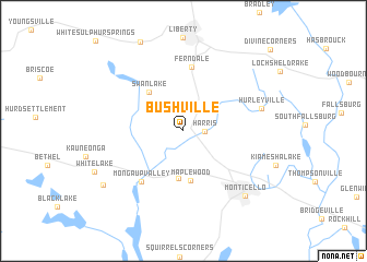 map of Bushville