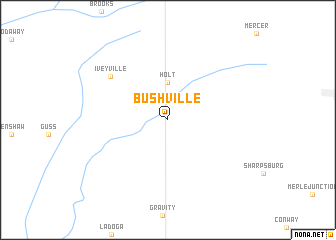 map of Bushville