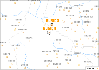 map of Busiga