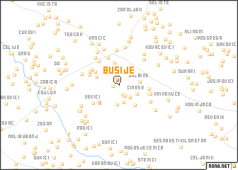 map of Busije