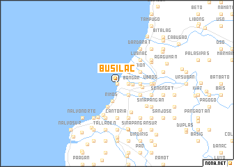 map of Busilac