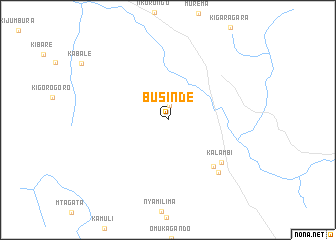 map of Businde