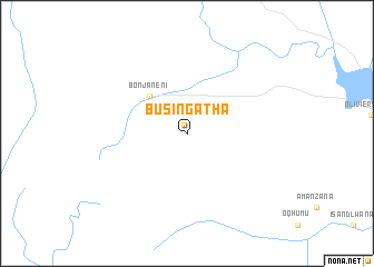 map of Busingatha